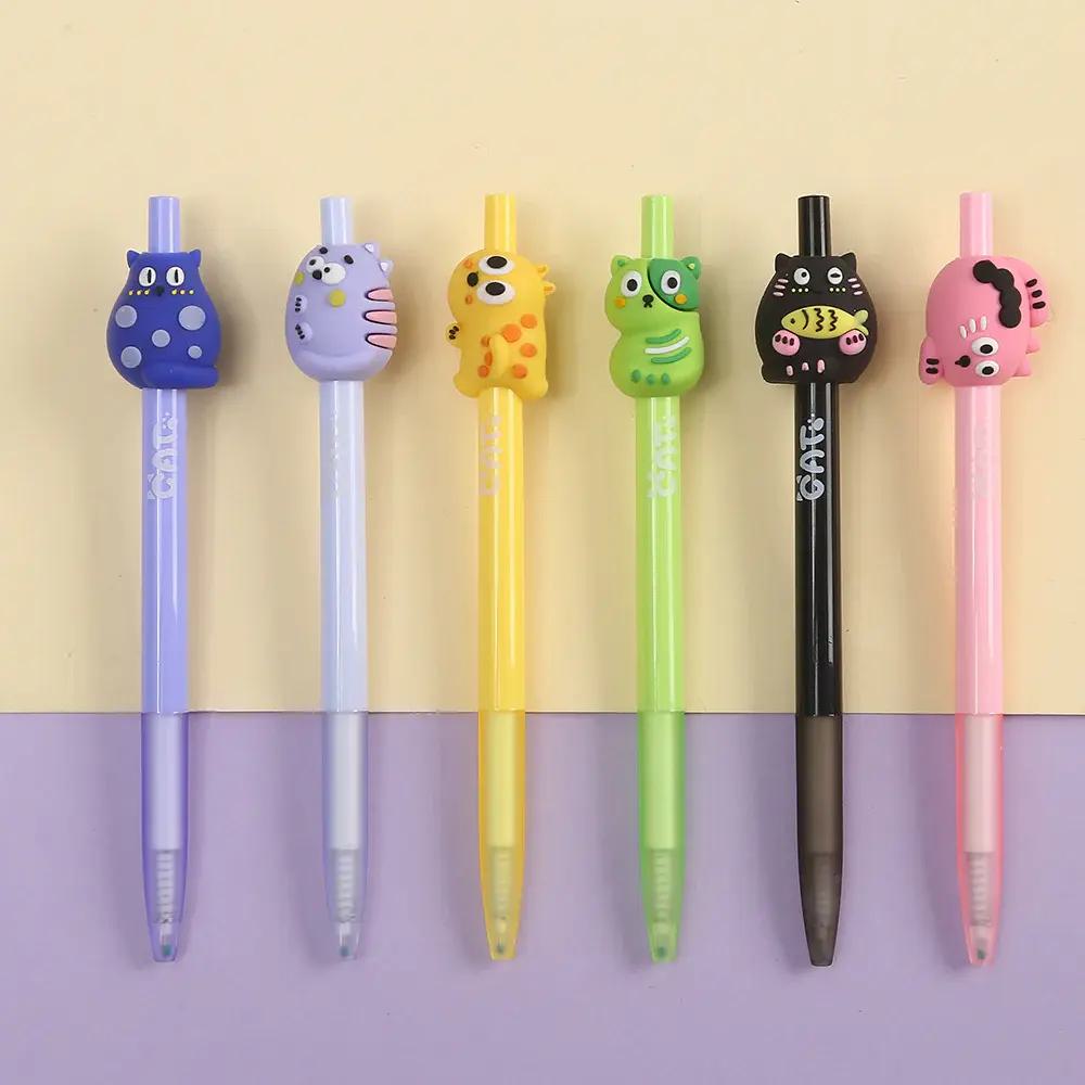 Iwako, Gel, Art & School, Novelty, Pen, Retractable Cats 22601, 895033